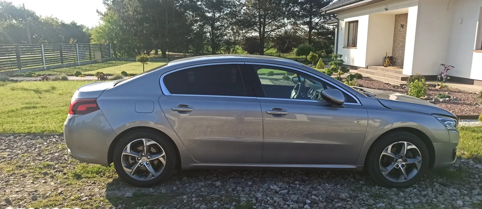 Peugeot 508 cena 31900 przebieg: 230000, rok produkcji 2014 z Rawicz małe 277